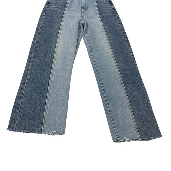 Pacsun Two Tone Wash 90's Boyfriend Jean High Waist 24 - Picture 2 of 5